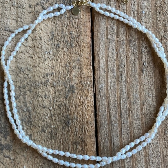 Jewelry - Double Strand Freshwater Pearl Necklace